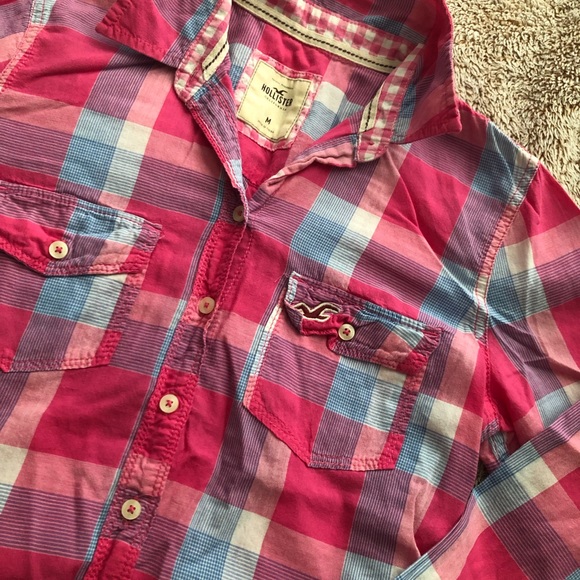 Hollister checkered button down shirts 🌸 - Picture 6 of 6